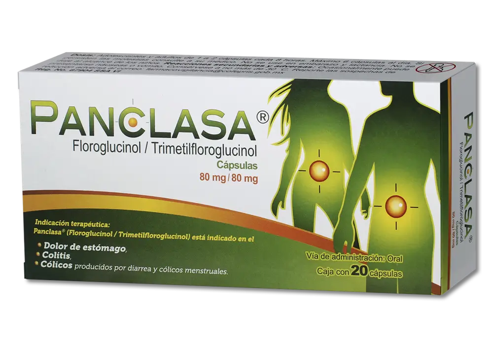 PANCLASA 80/80MG CAPSULAS C/20