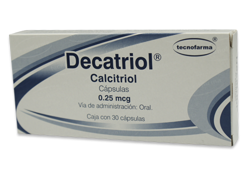 DECATRIOL 0.25MCG CAPSULAS C/50 (GI)