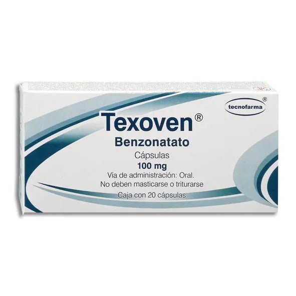 TEXOVEN 100MG CAPSULAS C/20 (GI)