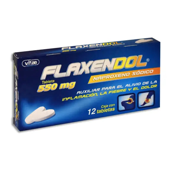 FLAXENDOL 550MG TABLETAS C/12 (GI)