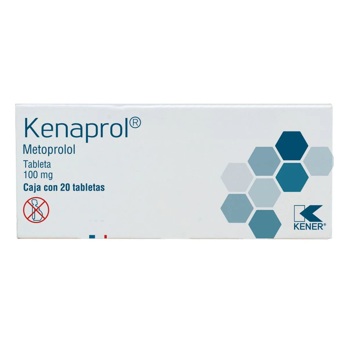 KENAPROL 100MG TABLETAS C/20 (GI)
