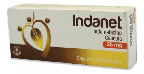 INDANET 25MG CAPSULAS C/30 (GI)