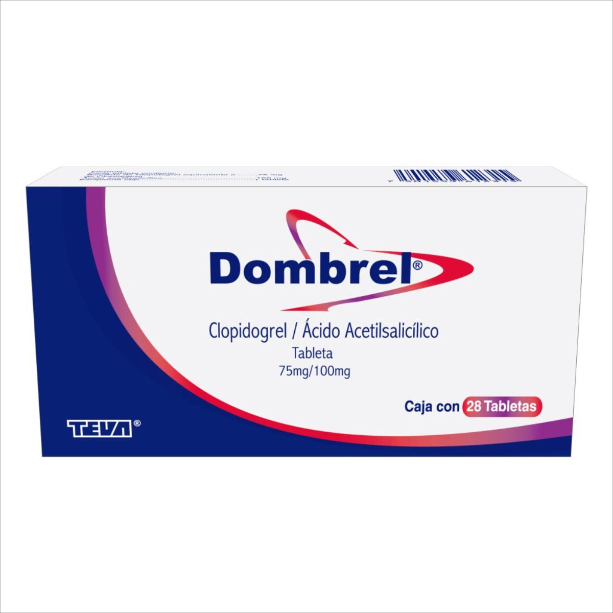 DOMBREL 75/100MG TABLETAS C/28