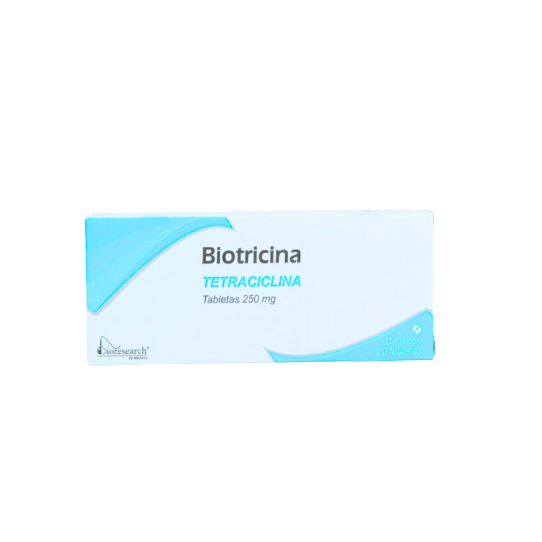BIOTRICINA 250MG TAB C/10 (GI)
