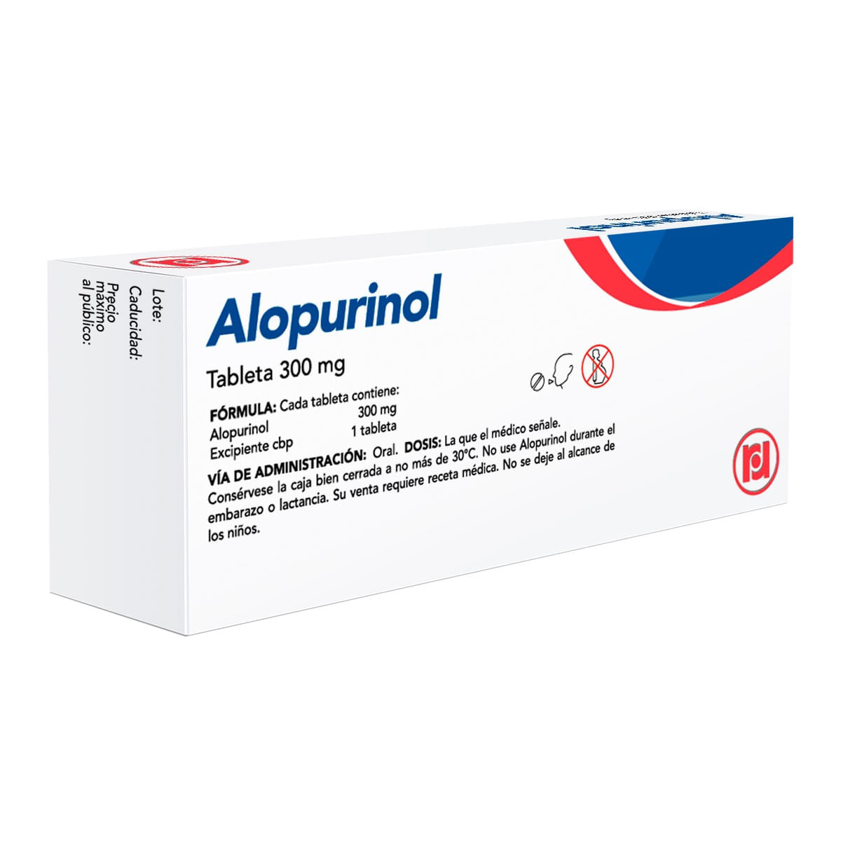 ALOPURINOL  RANDALL 300MG TAB C/20 (GI)