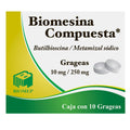 BIOMESINA COMP 10/250MG GRAGEAS C/10 (GI)
