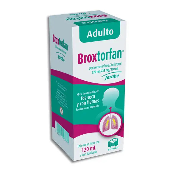 BROXTORFAN AD JARABE 120ML (GI)