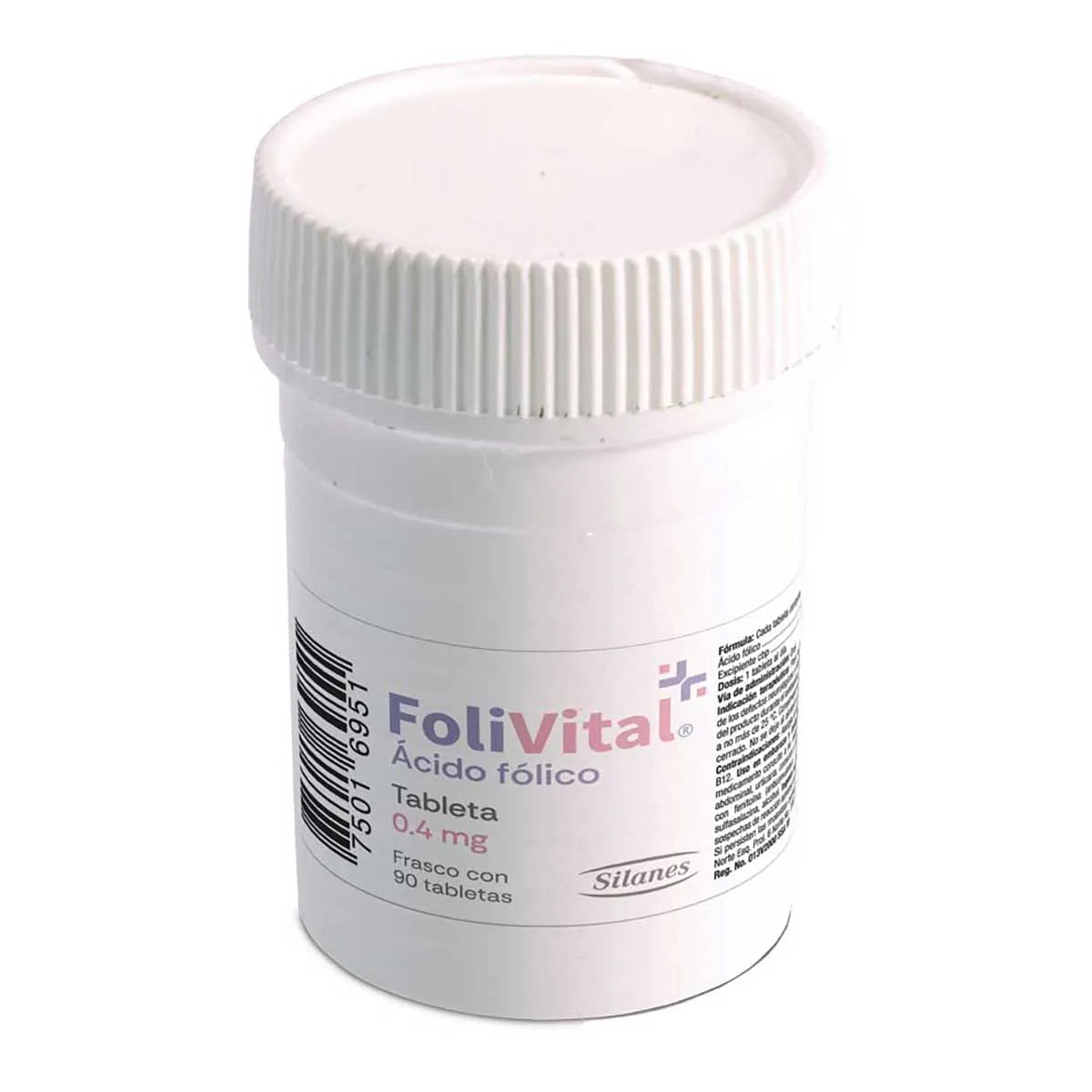 FOLIVITAL 0.4MG TABLETAS C/90
