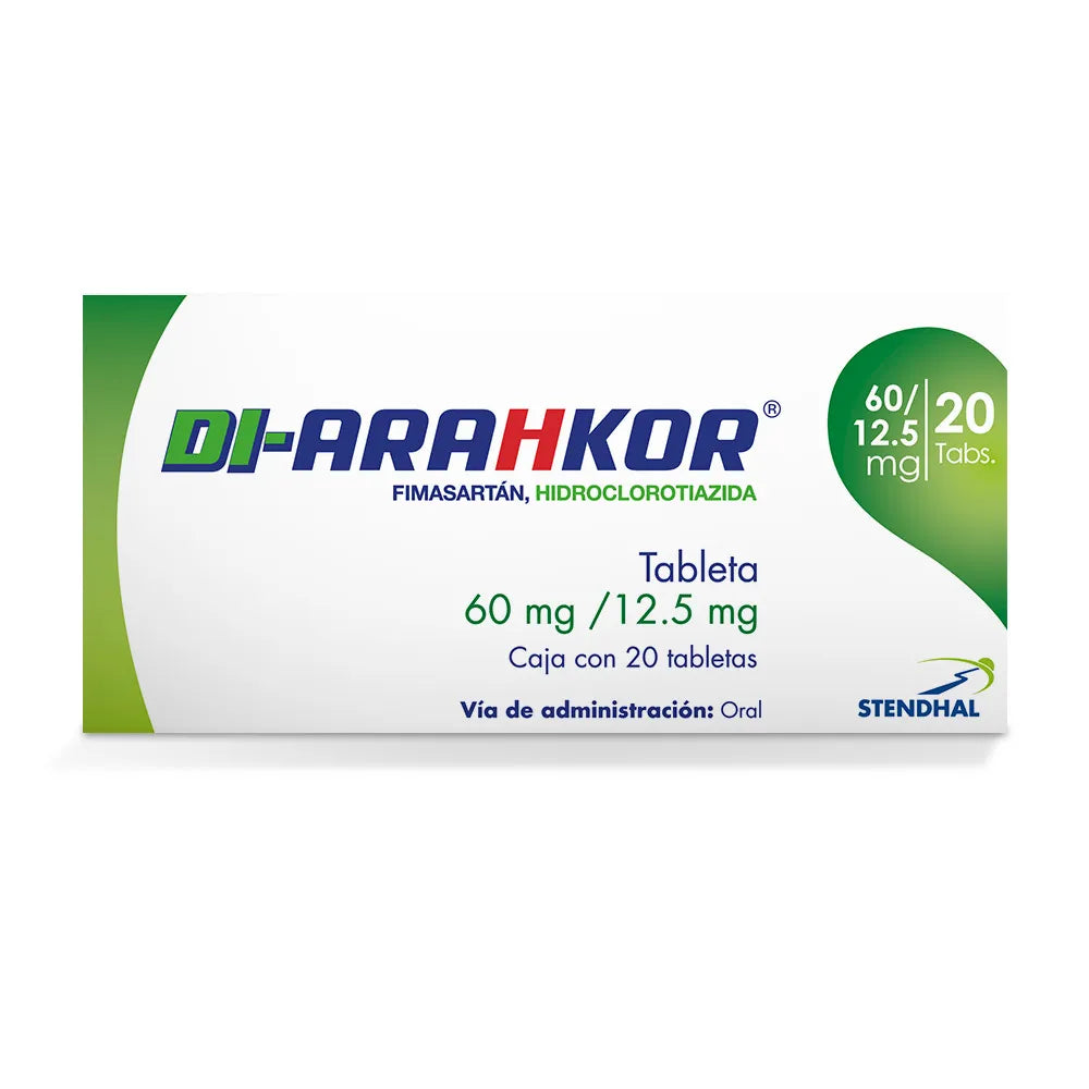 DI-ARAHKOR 60/12.5MG TABLETAS C/20