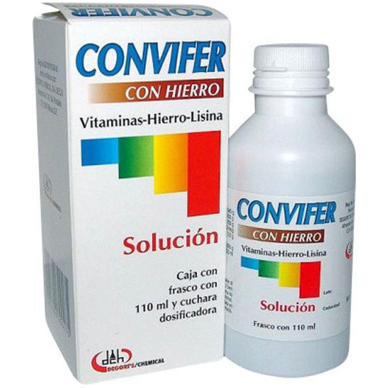 CONVIFER CON HIERRO SOLUCION 110ML (GI)