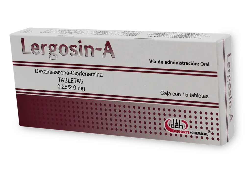LERGOSIN-A 0.25/2MG TABLETAS C/15 (GI)