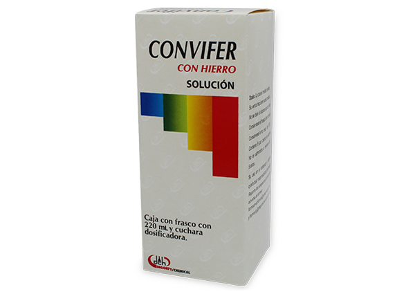 CONVIFER CON HIERRO SOLUCION 220ML (GI)