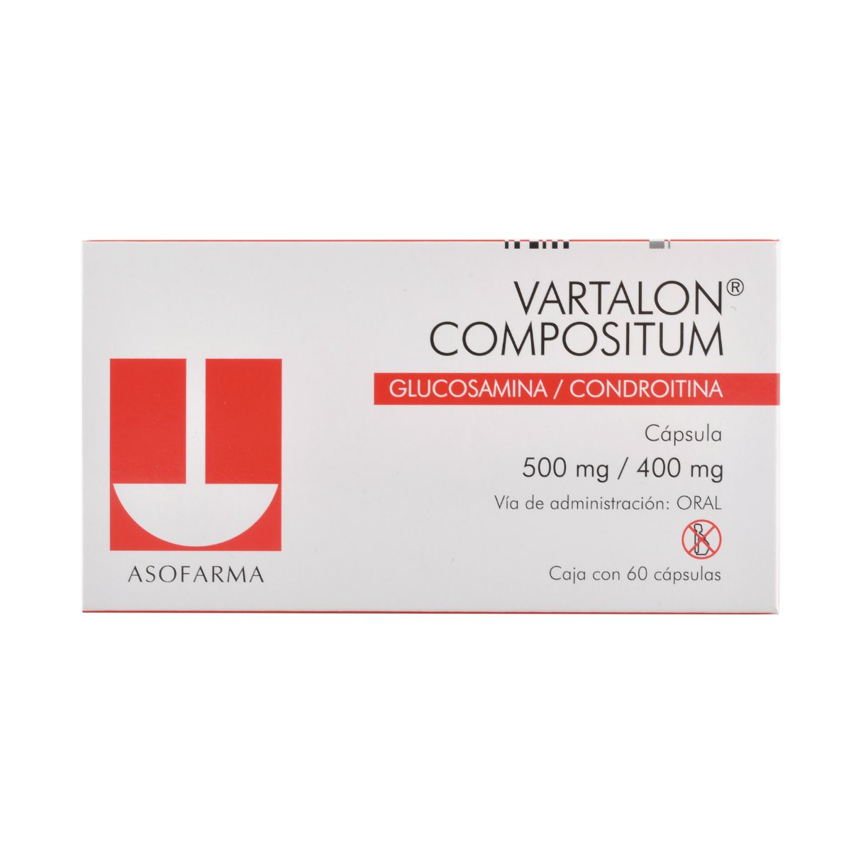 VARTALON COMP 500/400MG CAPSULAS C/60