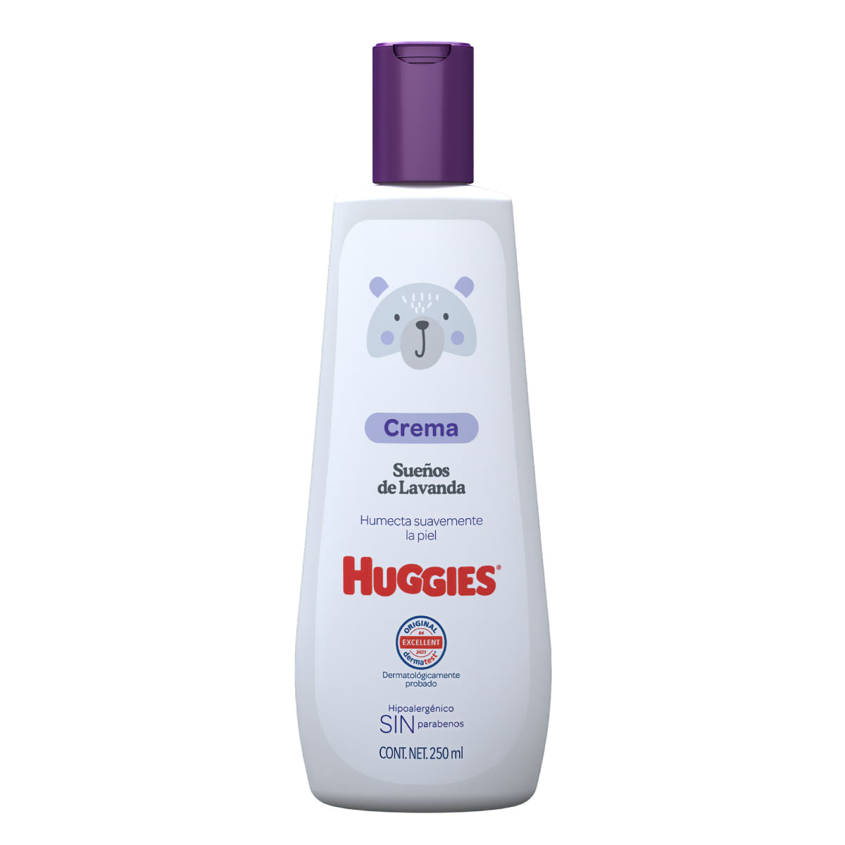 CREMA HUGGIES SUEÑOS DE LAVANDA 250ML