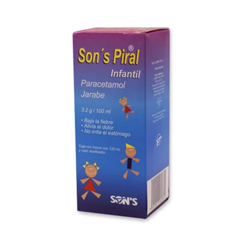 SONS PIRAL INFANTIL 3.2G/100ML JARABE 120ML (GI)