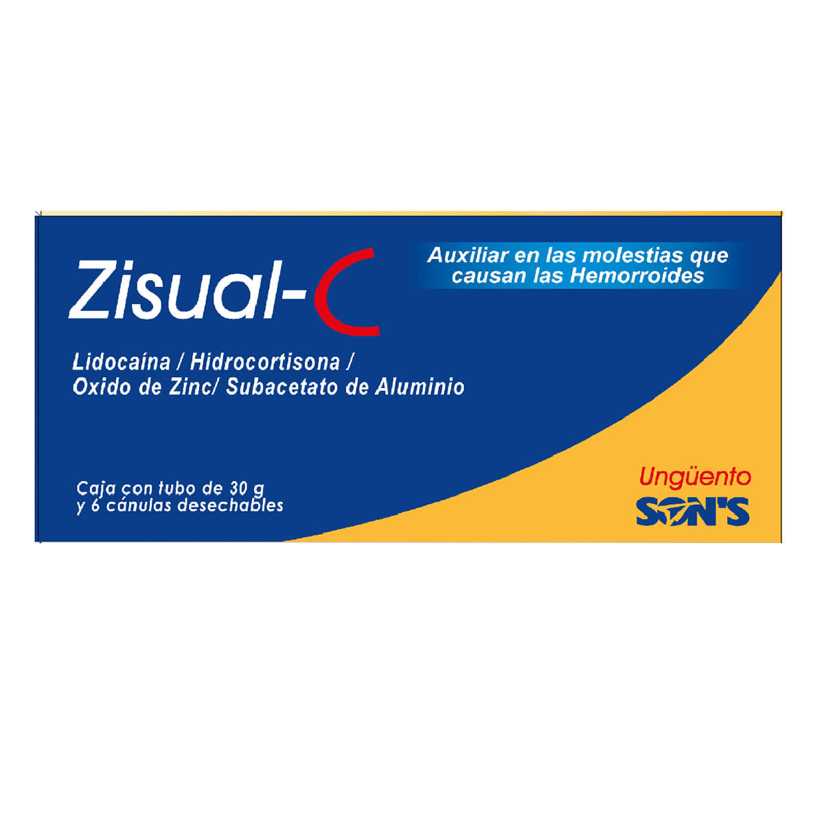 ZISUAL-C UNGUENTO TUBO 30G (GI)