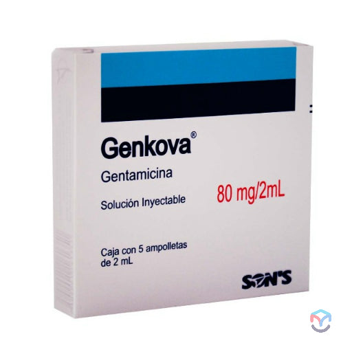 GENKOVA 80MG/2ML SOLUCION INYECTABLE C/5 (GI)