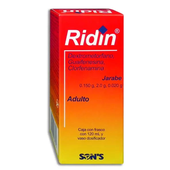 RIDIN ADULTO JARABE 120ML (GI)