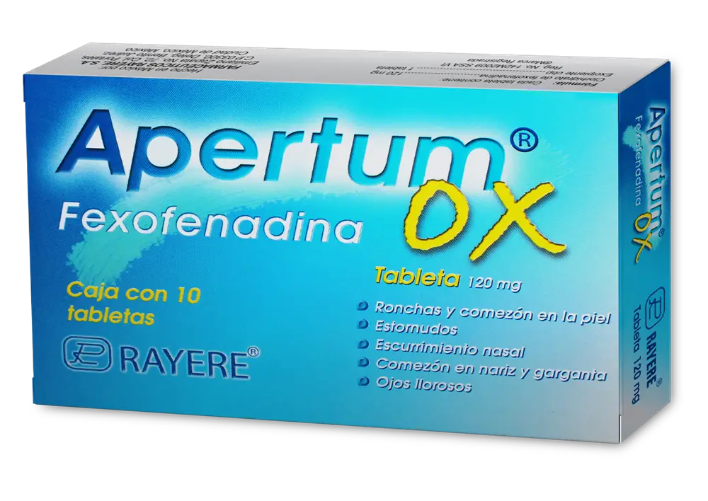 APERTUM OX 120MG TABLETAS C/10 (GI)