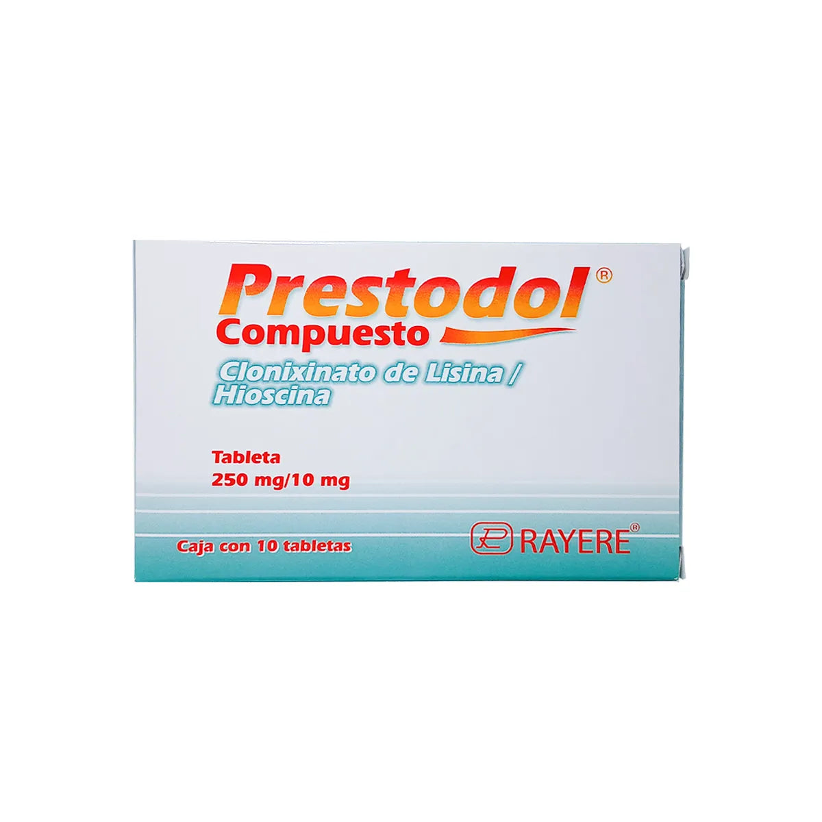 PRESTODOL COMP 250/10MG COMPRIMIDOS C/10 (GI)