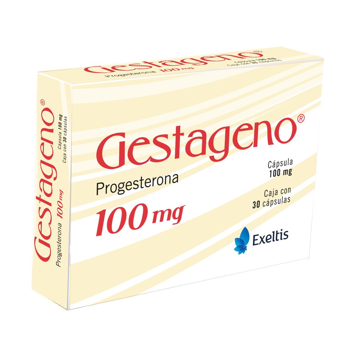 GESTAGENO 100MG CAPSULAS C/30