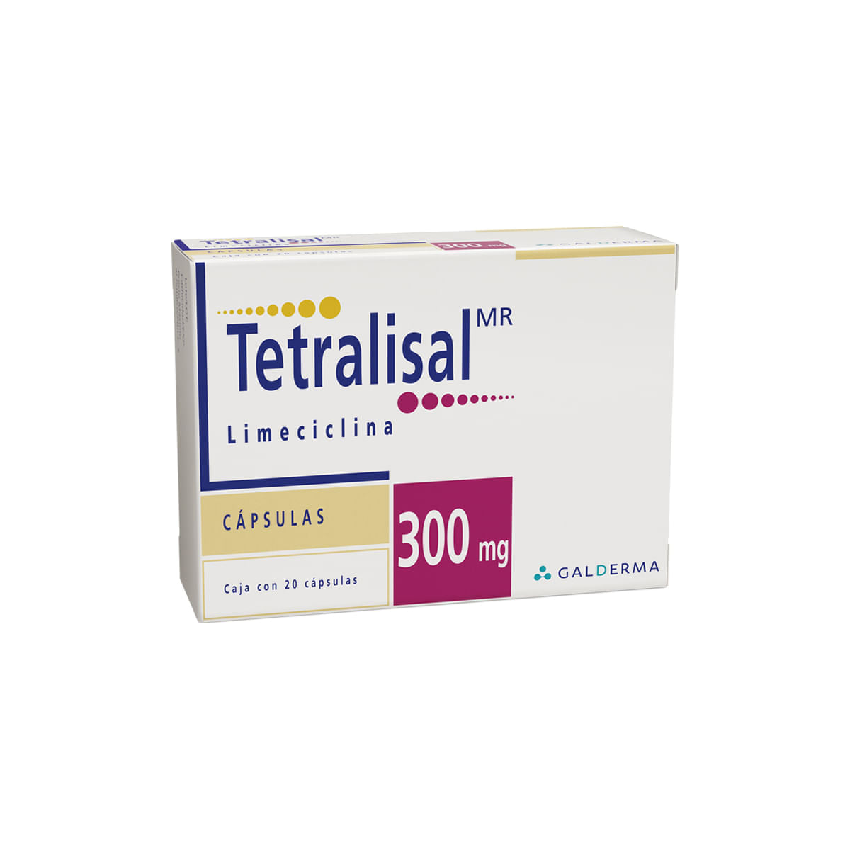 TETRALISAL 300MG CAPSULAS C/20
