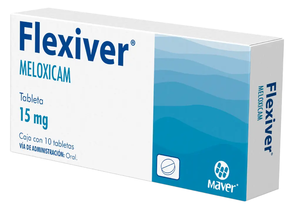 FLEXIVER 15MG TABLETAS C/10 (GI)