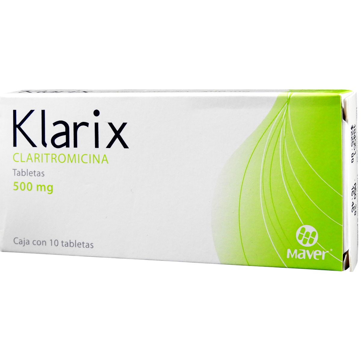 KLARIX 500MG TABLETAS C/10 (GI)