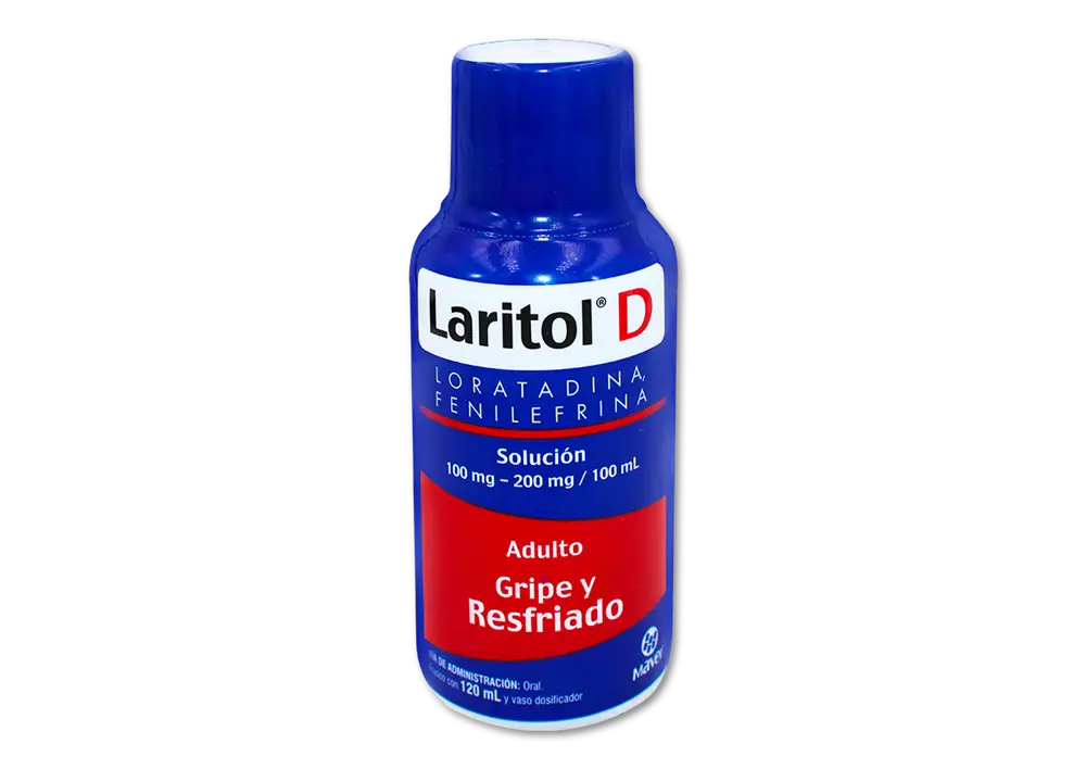 LARITOL D ADULTO JARABE 120ML (GI)