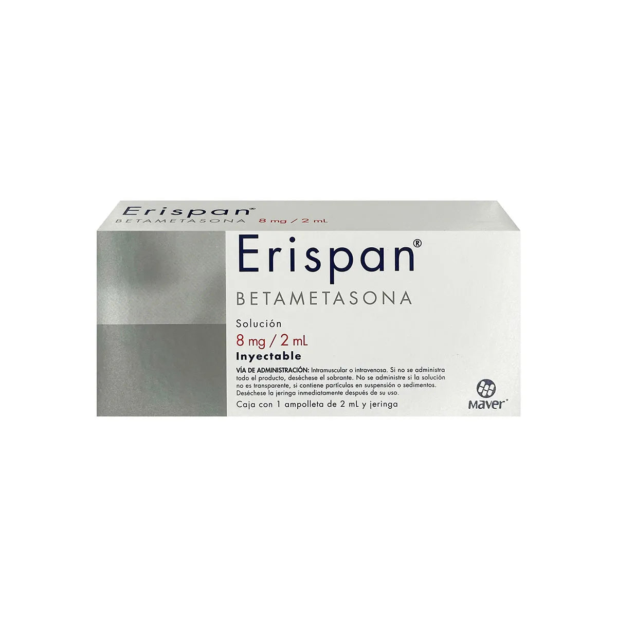 ERISPAN 8MG/2ML INYECTABLE C/1 (GI)