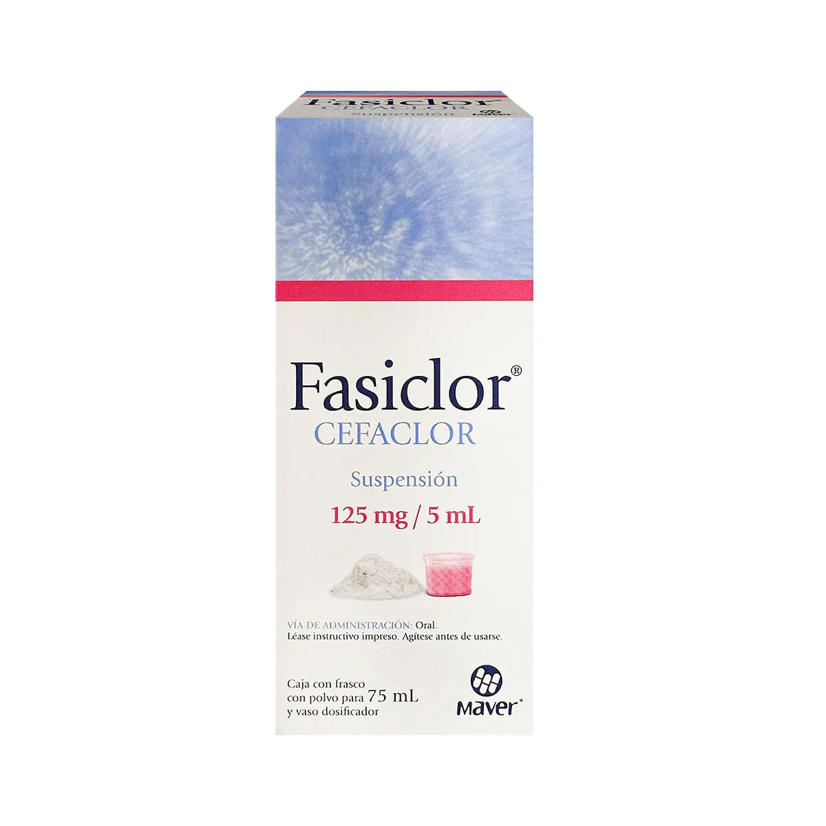 FASICLOR 125MG/5ML SUSPENSION 75ML (GI)