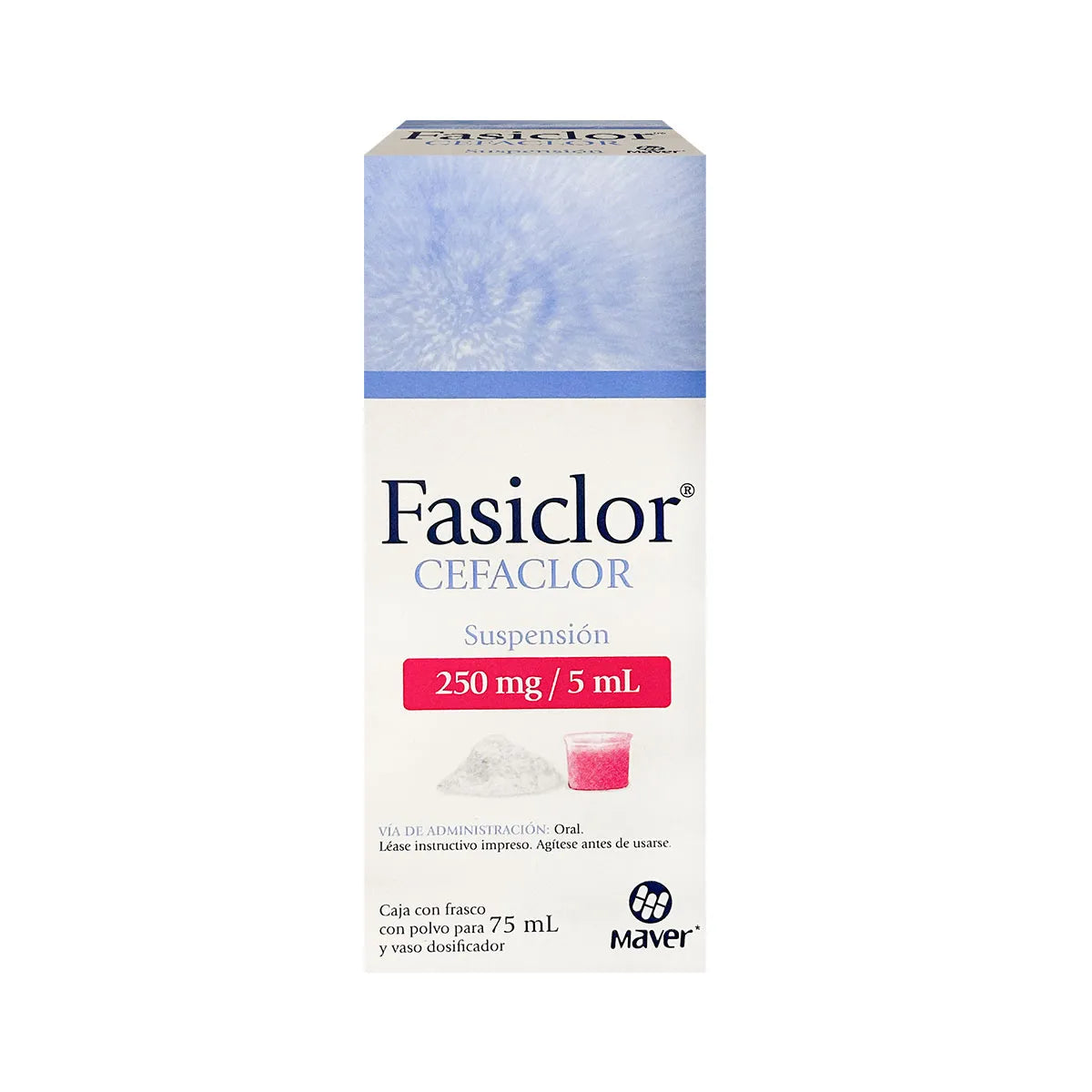 FASICLOR 250MG/5ML SUSPENSION 75ML (GI)