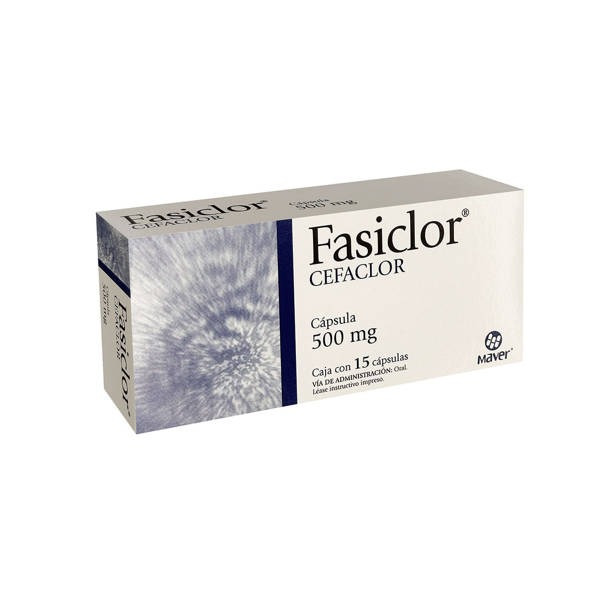 FASICLOR 500MG CAPSULAS C/15 (GI)