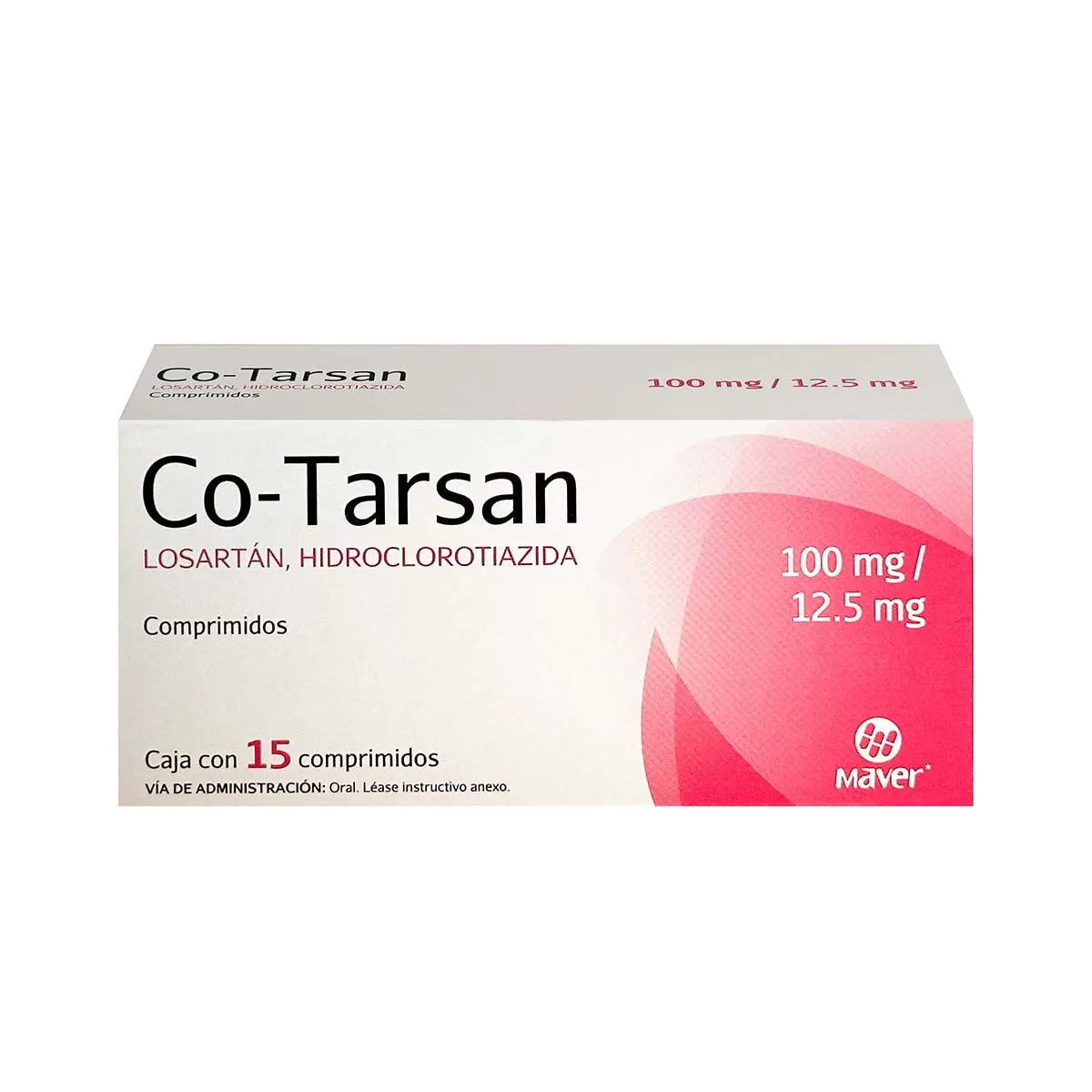 CO-TARSAN 100/12.5MG TABLETAS C/15 (GI)