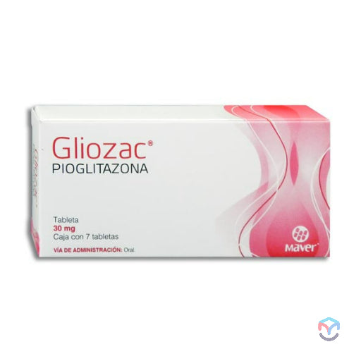 GLIOZAC 30MG TABLETAS C/7 (GI)