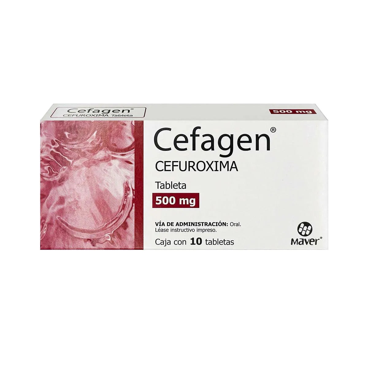 CEFAGEN 500MG TABLETAS C/10 (GI)