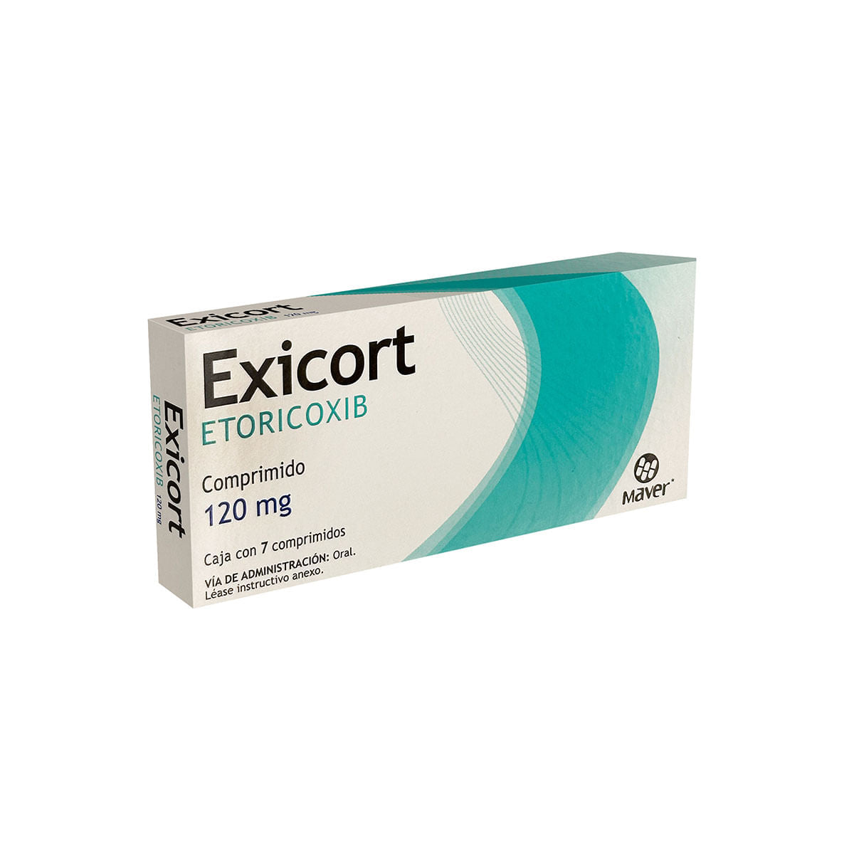 EXICORT 120MG COMPRIMIDOS C/7 (GI)
