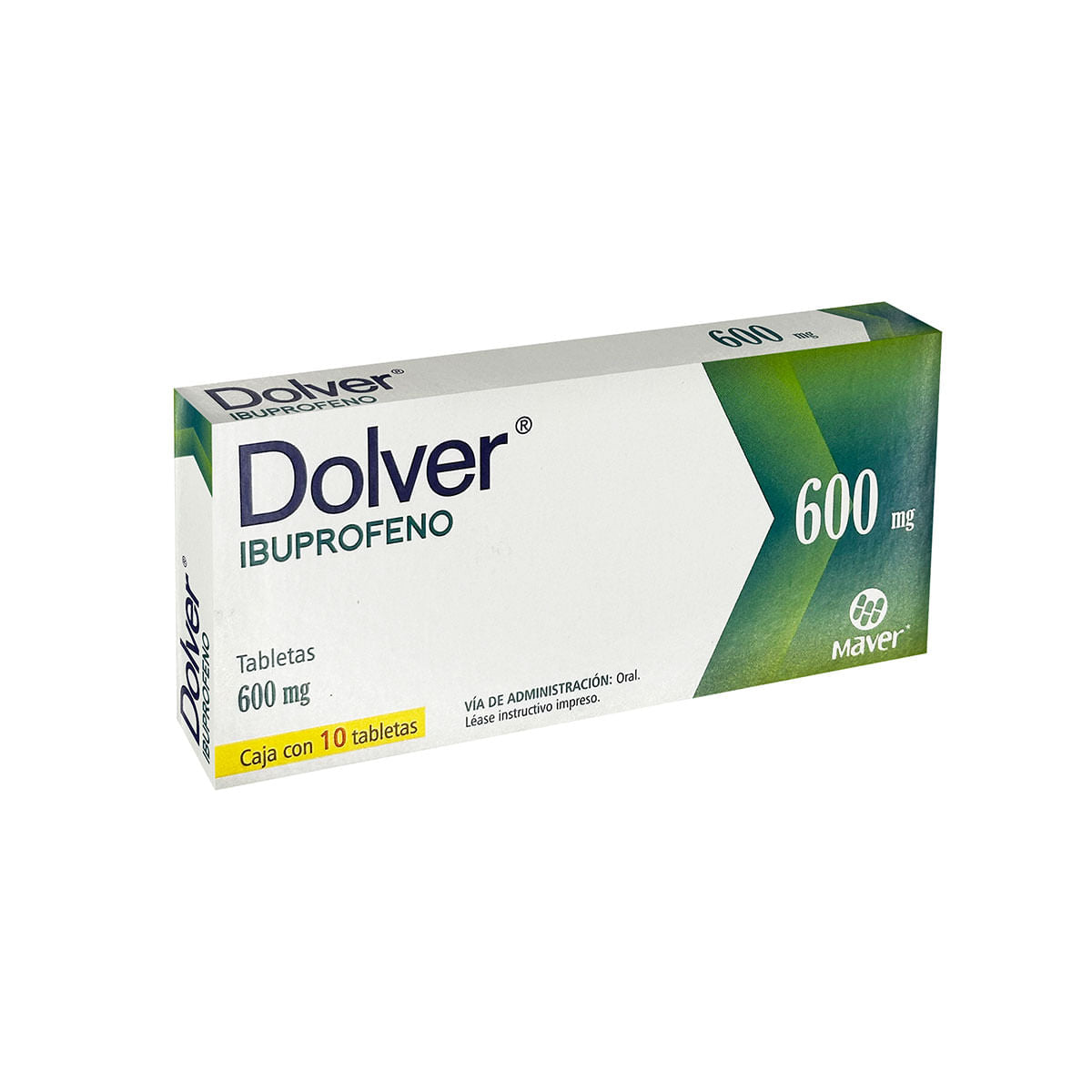 DOLVER 600MG TABLETAS C/10 (GI)