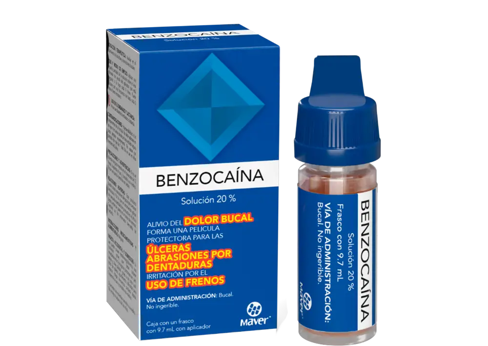 BENZOCAINA MAVER 20% SOLUCION 9.7ML (GI)