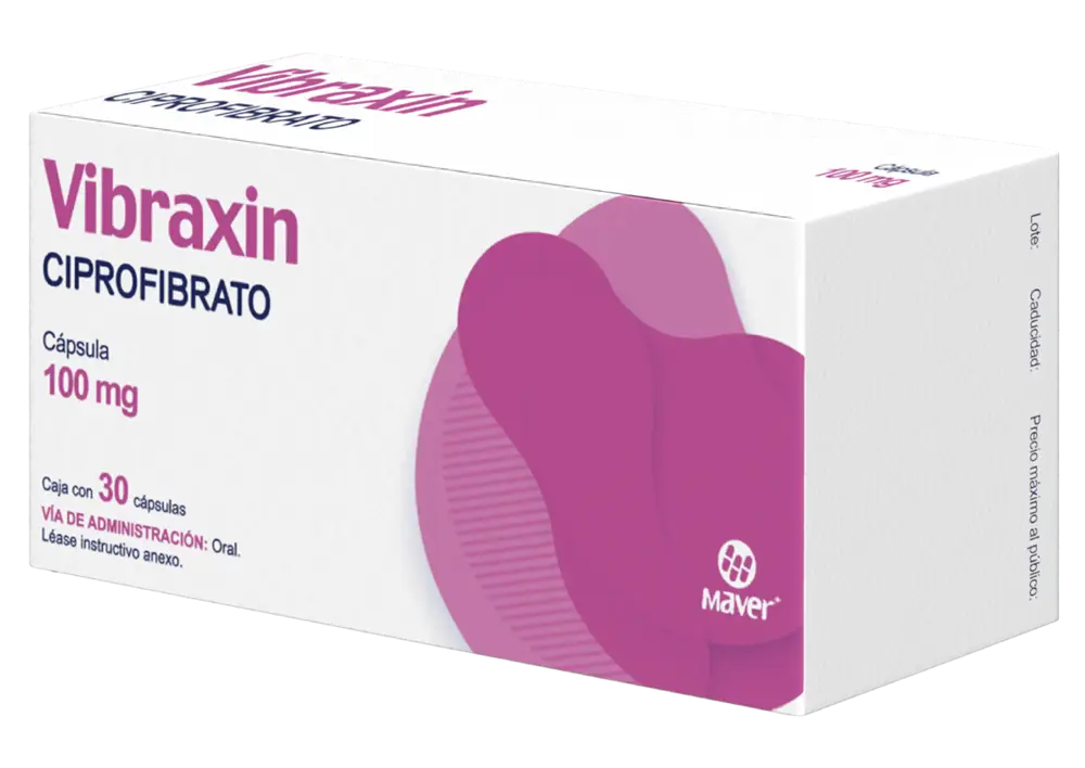 VIBRAXIN 100MG CAPSULAS C/30 (GI)