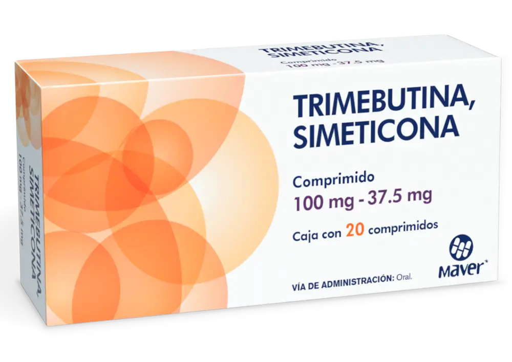 TRIMEBUT/SIMET MAVER 100/37.5MG CPR C/20 (GI)