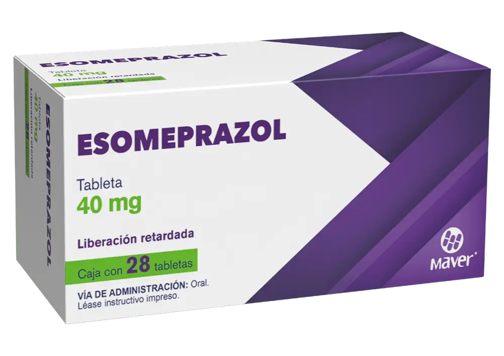 ESOMEPRAZOL MAVER LR 40MG TAB C/28 (GI)