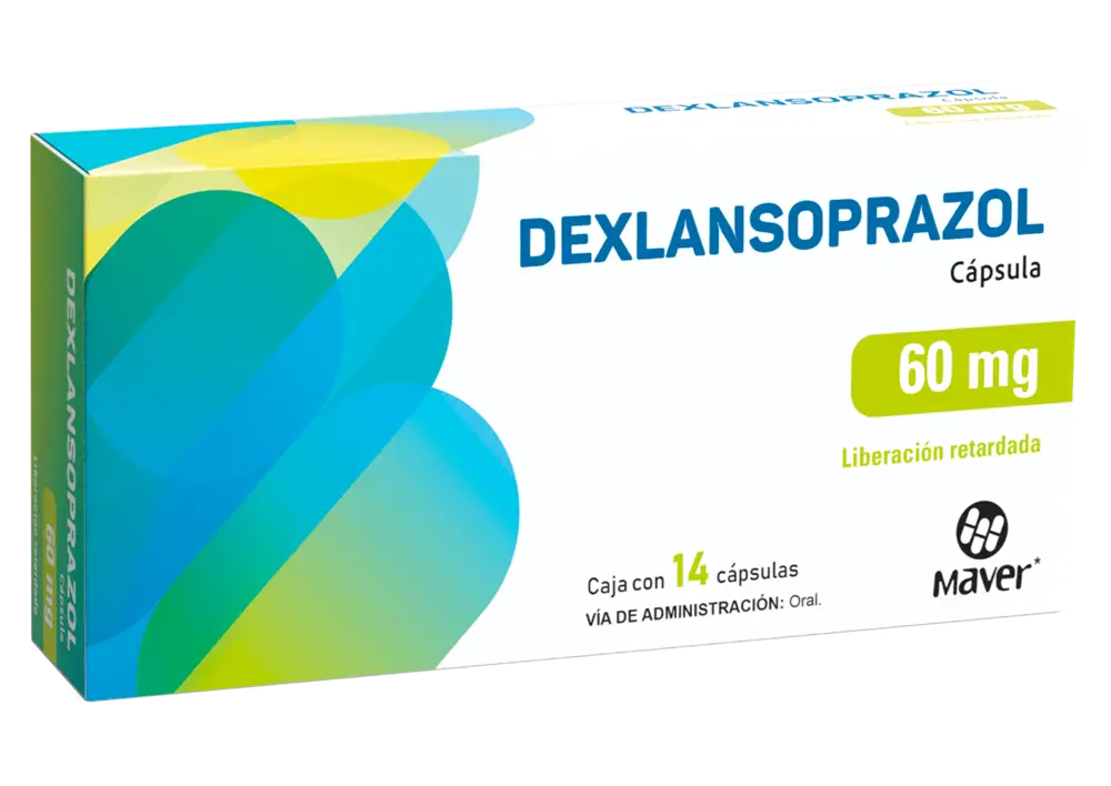 DEXLANSOPRAZOL MAVER 60MG LP CAPS C/14 (GI)