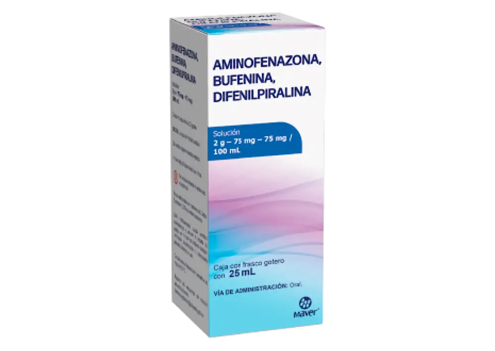 AMINO+BUFE+DIFENI MAVER GOTAS 25 ML (GI)