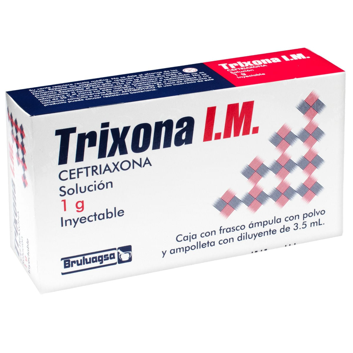 TRIXONA IM 1G INYECTABLE C/1 (GI)