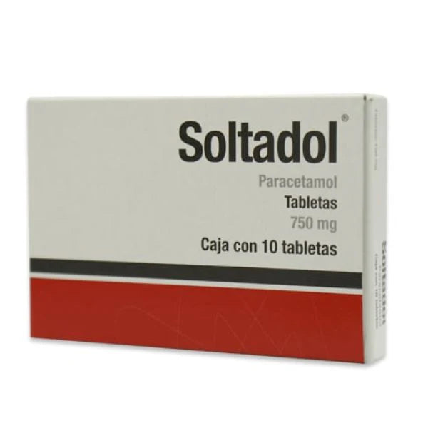 SOLTADOL 750MG TABLETAS C/10 (GI)
