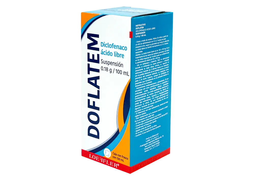 DOFLATEM 0.18G/100MG SUSPENSION 120ML (GI)