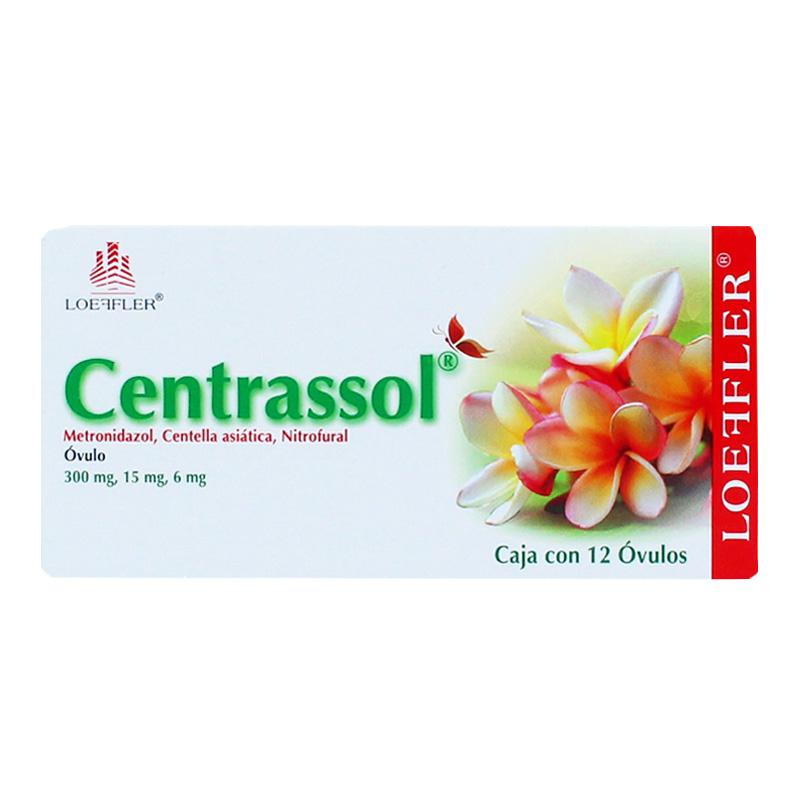CENTRASSOL 300/15/6MG OVULOS C/12 (GI)