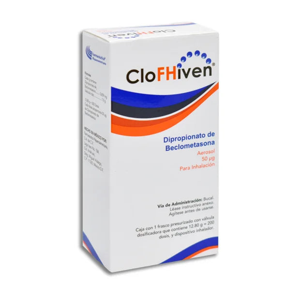 CLOFHIVEN 50MCG AEROSOL 200 DOSIS (GI)