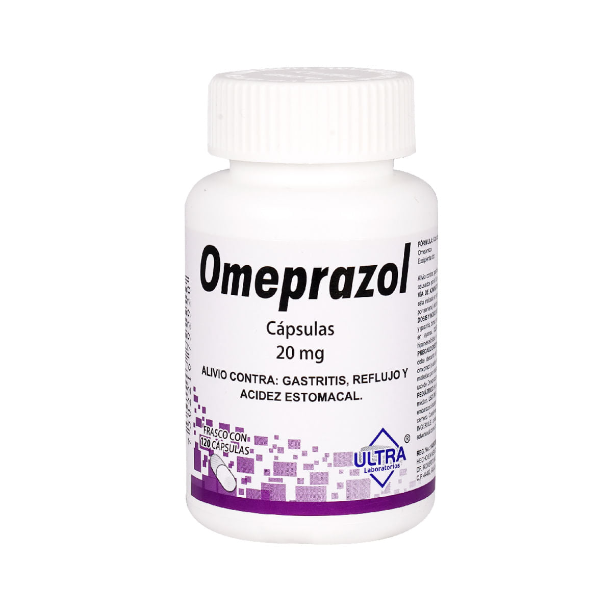OMEPRAZOL ULTRA 20MG CAPSULAS C/120 (GI)